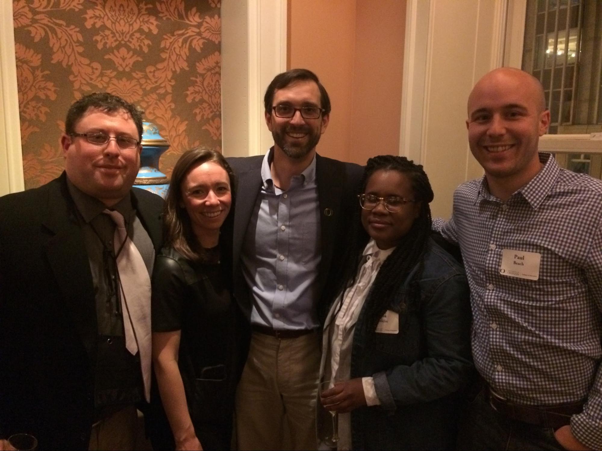Michael, Christine, Ross, Asilia, and Paul at AERA.